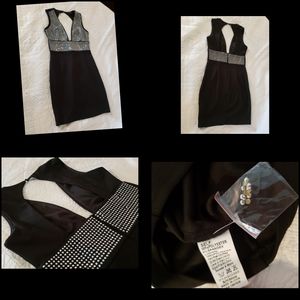 Black mini dress never worn